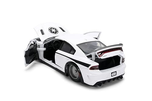 Jada Star Wars Stormtrooper 2021 Dodge Charger SRT 1:24 miniatura 5