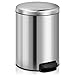 Produktbild Homemaxs Kosmetikeimer Edelstahl 5l - Badezimmer Mülleimer mit Softclose-System Zum Verlieben - 2020 NEUESTE Badeimer Absenkautomatik gebürstet - Bad