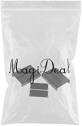 VMS INDIA Extruded Aluminum Enclosure PCB Cooling Flat Box Case DIY 100x76x35mm Black