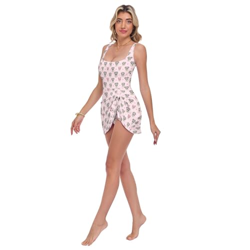 Maillot de bain une pièce double bretelles offrant maintien et confort optimal