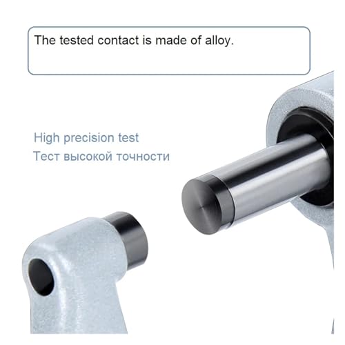 Mikrometr, Mechaniczny mikrometr spiralny 0,01 mm Mikrometry zewnętrzne Mikrometr śrubowy o wysokiej precyzji Narzędzia pomiarowe z podziałką(75-100mm)