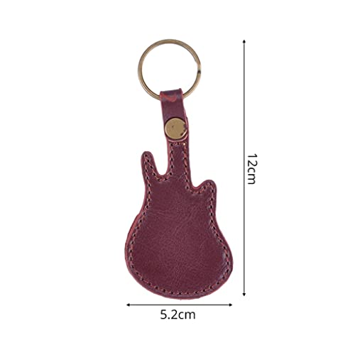BDBHY Porte-clés en Cuir PU Porte-médiators De Guitare Porte-clés Médiators Sac Étui Accessoires - Les Beatles, Paul McCartney, John Lennon, RIngo Starr, George Harrison BDBHY Porte-clés en Cuir PU Porte-médiators De Guitare Porte-clés Médiators Sac Étui Accessoires – Image 6