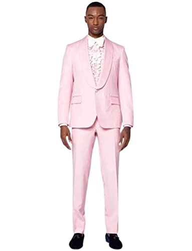 Costume de mariage homme col châle veste habillée pour marié