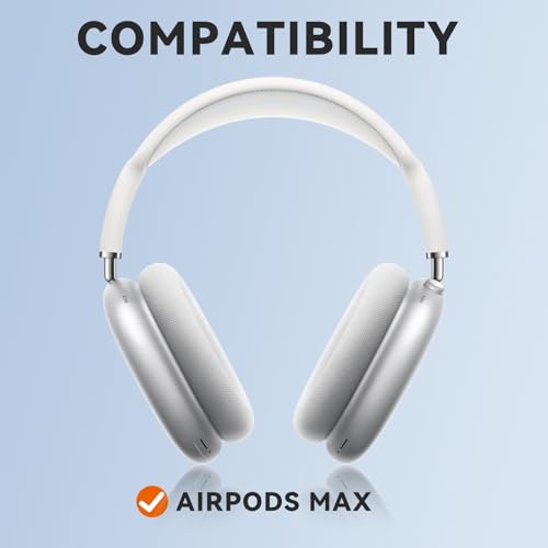 Coussinets Airpods Max avec mousse plus douce et tissu de rechange