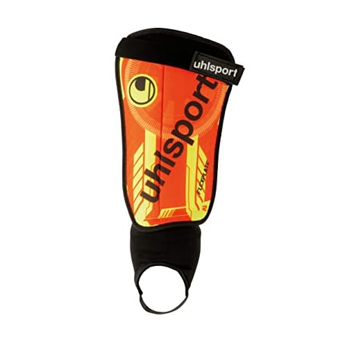 uhlsport Flex Plate Schienbeinschoner, orange, L