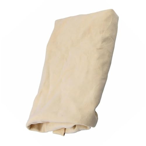 DYYEUAVT Paños de Limpieza de Cuero de Gamuza Natural, 40cm x 60cm, Gamuza, Toalla for Lavado de Coche, Trapo Absorbente de Agua, Accesorios, Toallas