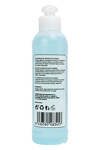 Seven Gel Limpiador de Manos Sin Necesidad de Aclarado, Limpieza Higienica Completa, Formato 245 ml - Imagen 3