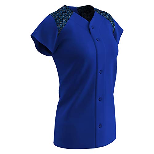 CHAMPRO Camiseta feminina Circuit Camo Softball