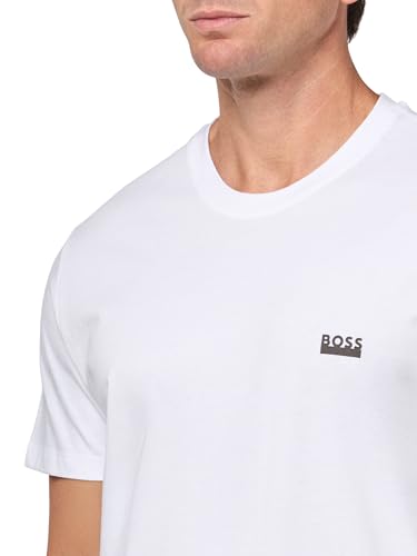 BOSS Men's Bold Logo 365 Cotton Stretch T-Shirt3