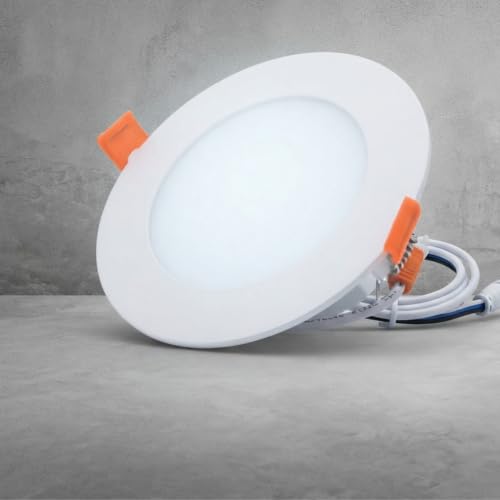 Image of Instapower Aluminium Recessed Ceiling Light Ultra Slim Round LED Downlight 2-Year Warranty (Cool White-24W)