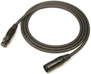 10' FT 3-PIN XLR MIC Patch Cable Cords 3M Microphone 5-Pack