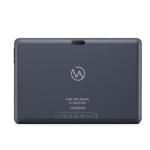 Vasoun Tablet 10 Inch Android 11 Tablet With 3 Gb Ram 32 Gb Storage, 6000Mah Battery, 1.8Ghz Processor, Hd Touchscreen Tablets, Bluetooth, Wi-Fi,Type-C For Study Gaming Entertainment, M30 #TOP6