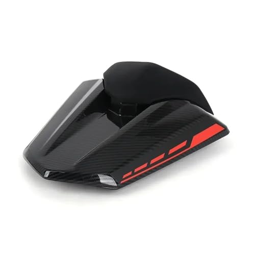 Capot de selle CB 750 Hornet rigide en fibre de carbone rouge ABS injecté