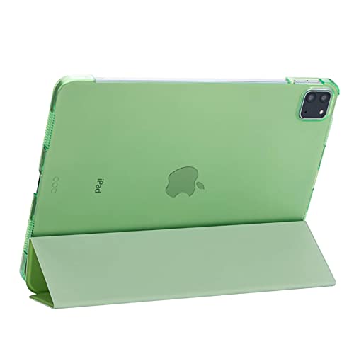 Smart Case for iPad Air 4 (2020), Pro 11 (2018) Magnetic Cover with Auto Sleep/Wake Function (Green)