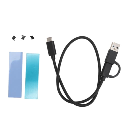 Caja externa profesional para disco M.2 NVME SSD, USB C 10Gbps miniatura 6