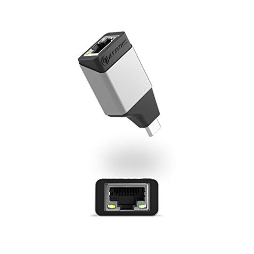 ALOGIC USB C to Gigabit Ethernet Mini Adapter,RJ45 Port, Supports 10/100/1000Mbps Network Connections