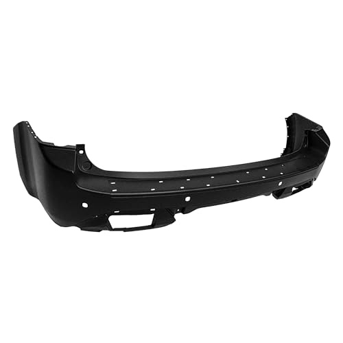 Image of Compatible with Honda Pilot 2012-2015 Rear Bumper Cover | Primed, With Parking Sensor Holes, Ready to Paint, OEM 04715SZAA60ZZ, HO1100275