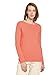 Produktbild TOM TAILOR Damen Strickpullover mit Struktur 1031029, 26200 - Strong Peach Tone, M