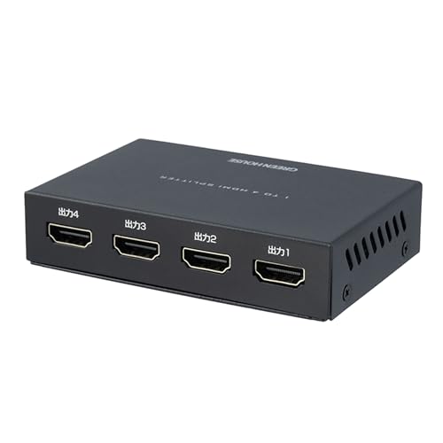 O[nEX HDMIXvb^[ 1o4 4K tHD(1920×1080j120/144Hz USBd iڑ GH-HSPK4-BK