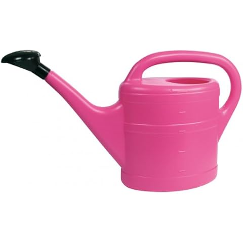 Geli 5 Litre Pink Watering Can with Rose Cover