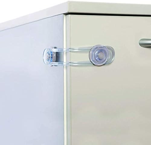 İdeal Baby Mini Çok Amaçlı Kilit 2'li Paket, Çocuk Bebek Güvenlik Kilidi, Dolap ve Çekmece Emniyeti, Çift Taraflı Bantlı - Görsel 7