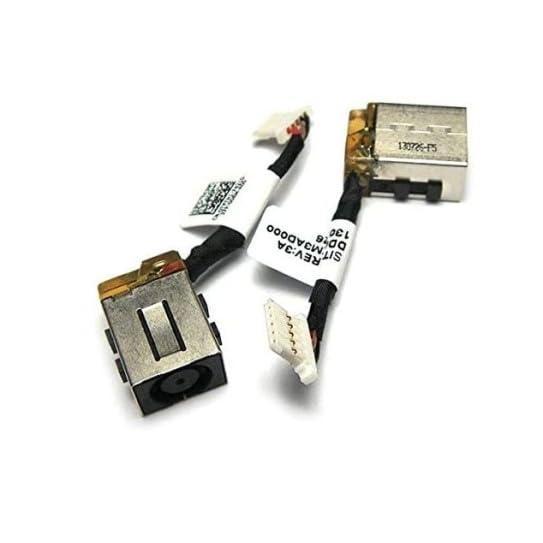 DC Power Jack Compatible for Dell Inspiron Chromebook 11-3000, 11-3135, 11-3137, 11-3138, 11-3197 Touch Screen DD0ZM3AD000, DD0ZM7AD000