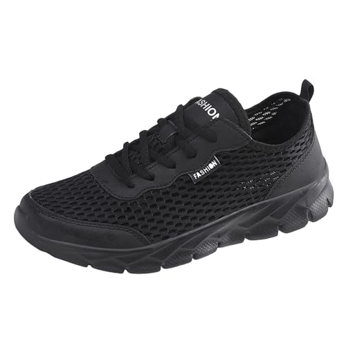 Chaussures de course en maille respirante pour hommes grande taille