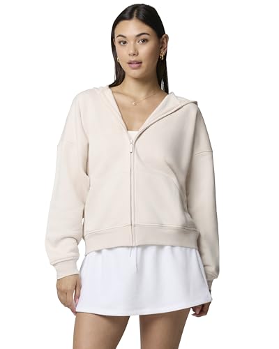 Image of florence by mills Women's Cozy Crush Oversized Graphic Zip Hoodie