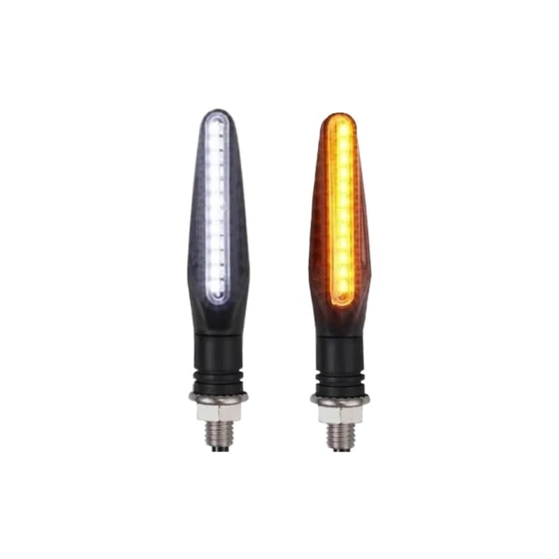 Clignotant de moto ambre résistant aux vibrations pour feux de route