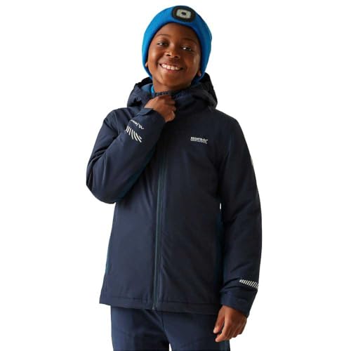 Veste d'obstacle pour enfant Regatta bleu imperméable en polyester