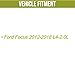 USC - Catalytic Converter Fits: 2015 Ford Focus, 2016-2018 Ford Focus, 2012-2014 Ford Focus, 2013-2014 Ford Focus 2.0L [Front ] (EPA Compliant)