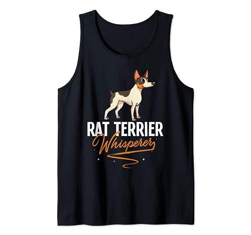 Il Rat Terrier Whisperer Abbigliamento o Design è una divertente idea regalo per uomini, donne o bambini e amante per compleanno o Natale.