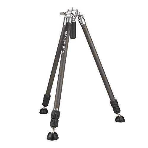 SLIK Slik Pro VARI CF-703 Carbon Fiber Tripod - Complete Professional Kit