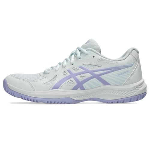 ASICS Womens Upcourt 6 Volleyball Shoes 6.5 Arctic Blue/Vapor