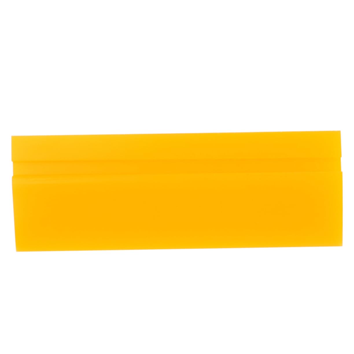 KOMBIUDA Plastic Film Scraper Tool for Car Window Film Application Yellow Squeegee Durable Auto Decal Applicator for Car Care and Maintenance