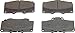 Wagner ThermoQuiet QC436A Ceramic Disc Pad Set, Front