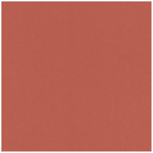 Image of YöL Textured Plain Burnt Orange Wallpaper - Modern Contemporary Sophisticated - 10.05m x 53cm Roll - Vinyl Washable Easy to Hang DIY - Feature Statement Wall - Dining Room Bedroom Nursery Kids Room