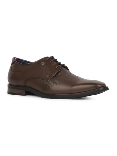 Image of Bata Men's Derby Shoes | Elegant and Comfortable Formal Footwear | Durable Construction.