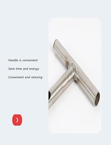 Stainless Steel Grain Sampling Probe - Soil Test Kit Tool for Granule & Solid Sack Bag Sampling (2.8cm Diameter, 40cm Length) - Durable, Accurate Soil Analysis