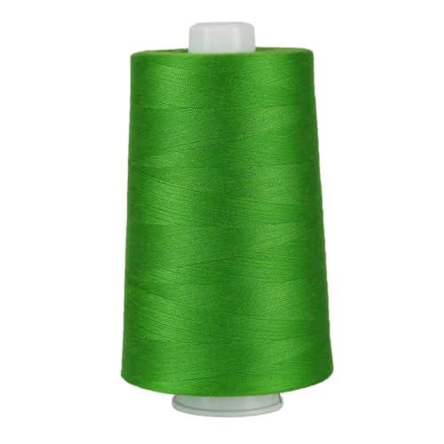 Superior Threads Omni 40-Weight Polyester Sewing Quilting Thread Cone 6000 Yard (#3167 Bright Green)