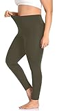 A-Wintage Women's Full Length Leggings Cotton Leggings High Waist Winter