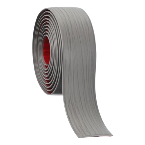 PATIKIL Regleta De Transición Autoadhesiva Para Suelo 40 Mm X 2 Metros Divisor Plano Para Vinilo Laminado Para Unir Huecos En Suelos Puertas Alfombras Baldosas Suelo Grano Madera Gris
