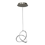 Vornado 7in LED Pendant 3000K in Chrome