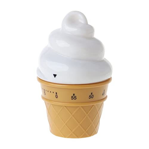 Temporizador, Maquinaria for Helados, Temporizador de Cocina, Reloj Cuenta atrás, Gadgets(Argento)