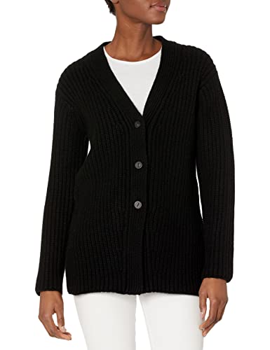Vince Women's Fitted Ribbed Cardigan