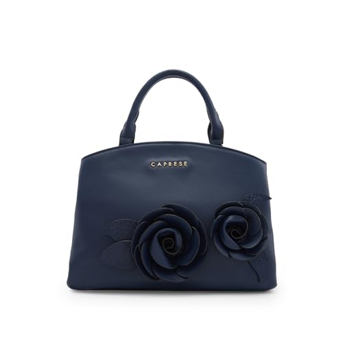 Image of Caprese Bloom Satchel Small Bag for Women with Adjustable & Detachable Strap|Versatile Shoulder, Crossbody & Handheld Bag for Work, Travel, and Everyday Use, Spacious with Multiple Compartments
