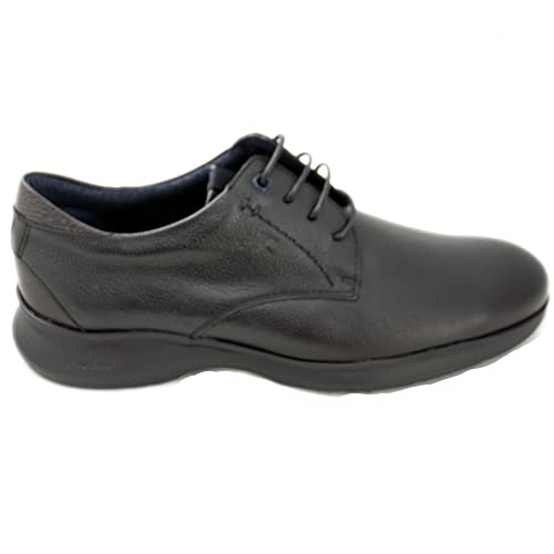 Zapato casual Fluchos m-f1330 negro, calzado pala lisa cómodo y elegante 2