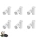 Nispira Charcoal Water Filter Replacements for Petsafe Drinkwell 360 Pet Water Fountain, 12 Filters