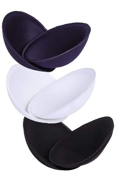 amour secret Women's Polyester Round Full Cup Enhancer Foam Bra Insert Pad RK000 (Pack of 3 Pair)-picture-44