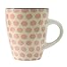 Produktbild ProCook Polperro - Tasse - Steinzeug - gepunktet - rosa - 380 ml